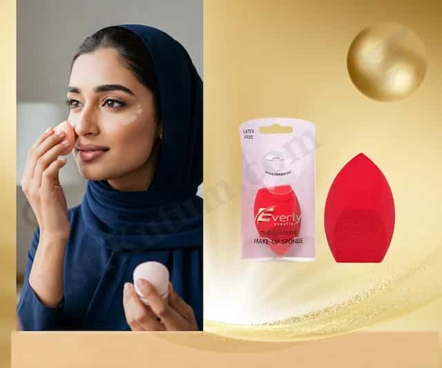Everly Beauties BlendMaster Multifunctional Makeup Sponge (Red)