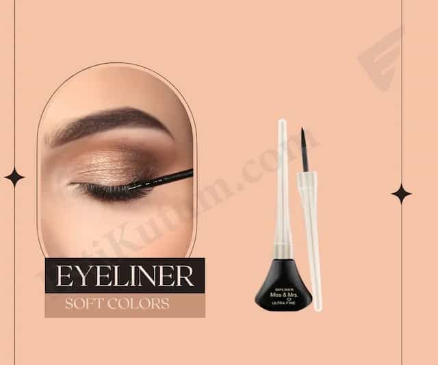 Miss & Mrs Ultrafine Dipliner Eye Liner - Black