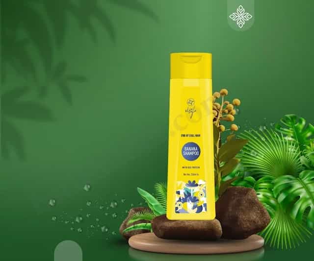 Skin Cafe End of Dull Hair Banana Shampoo with Egg Protein – 250ml